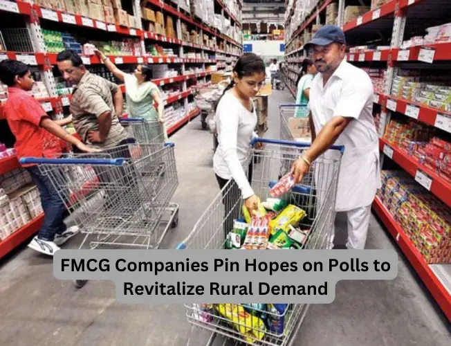 FMCG companies anticipate a boost in rural demand as they strategically align with electoral cycles, focusing on the influential northern belt. A dynamic interplay between politics and consumer behavior unfolds, offering opportunities for rural revitalization. #FMCG #RuralDemand #ElectionImpact