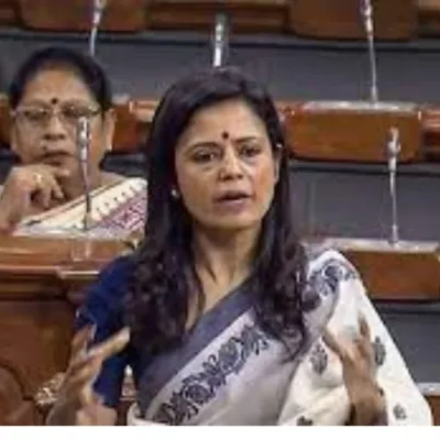 Mahua Moitra complying with the eviction order from her government bungalow.