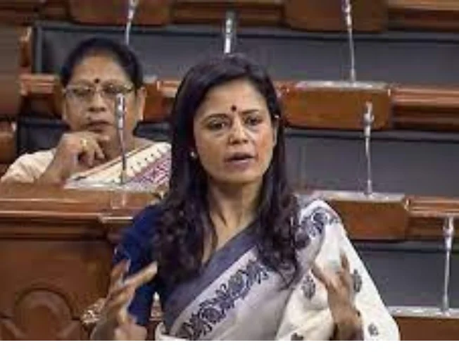 Mahua Moitra complying with the eviction order from her government bungalow.