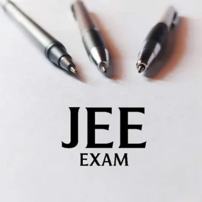 Students taking the JEE Main 2024 examination.