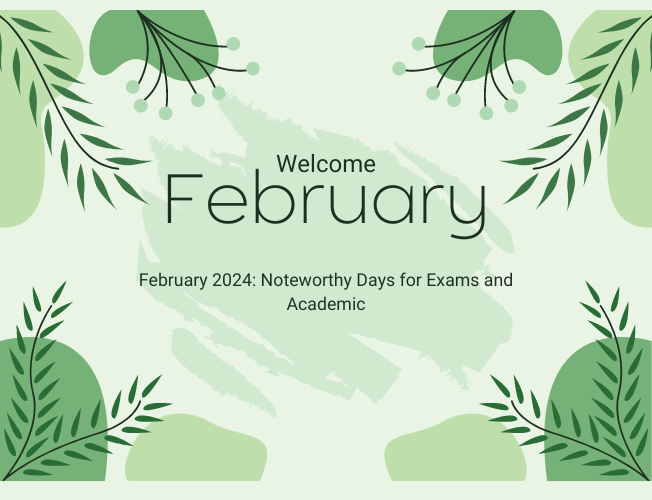 February 2024 Calendar with Important National and International Days
