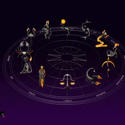 Zodiac signs representing daily horoscope predictions for March 23, 2024