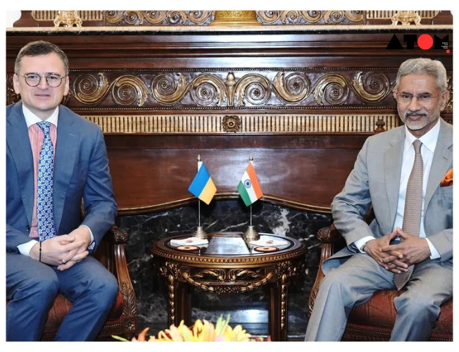 Ukraine Foreign Minister Discusses 'Peace Formula' with India