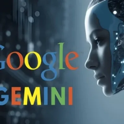 Illustration depicting the challenges of AI biases and overcompensation, using Google's Gemini as an example.