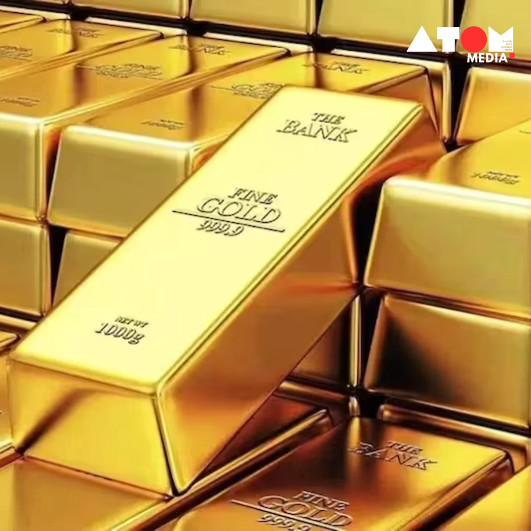 A close-up view of neatly stacked gold bars, showcasing the allure and value of investing in precious metals.