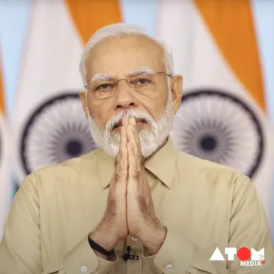 Prime Minister Narendra Modi speaking passionately at a rally in Rajasthan, amidst allegations and scrutiny over his recent remarks.