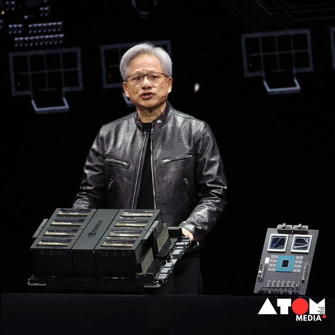 Nvidia CEO Jensen Huang showcases Blackwell GPU and Project Groot during his keynote address at Nvidia's GPU Technology Conference in San Jose.