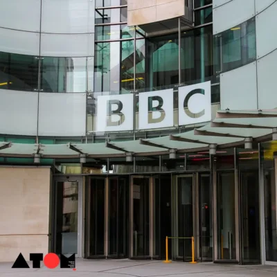 Illustration showing BBC logo alongside Indian flag, signifying the broadcaster's adaptation to FDI rule changes in India's digital media sector