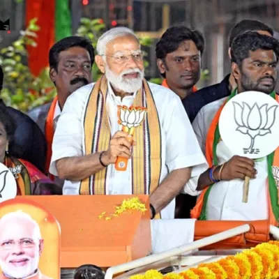 Lok Sabha Election Highlights: PM Modi Roadshow