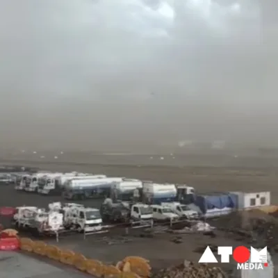 : Dust storm at Mumbai's Chhattrapati Shivaji Maharaj International Airport