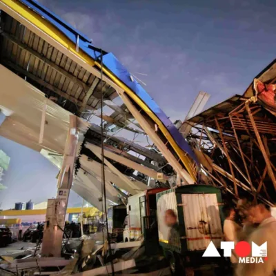 Mumbai Billboard Collapse - Emergency Response Team at the Scene