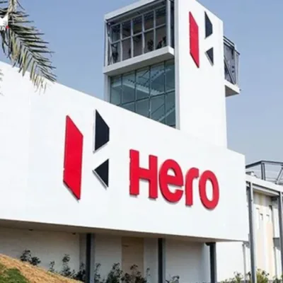 A Hero MotoCorp electric scooter from the VIDA brand showcased in a showroom, highlighting the company's expansion into the electric two-wheeler market with new models targeting a wider range of customers.