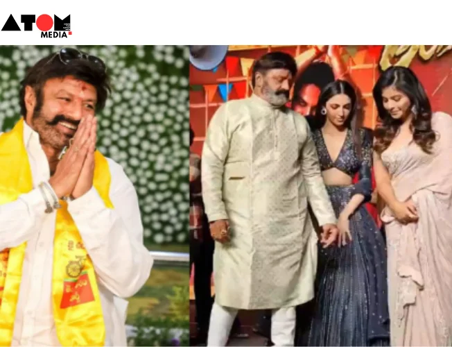 Telugu superstar Nandamuri Balakrishna shoves actress Anjali on stage during the 'Gangs of Godavari' pre-release event, sparking backlash and criticism online.