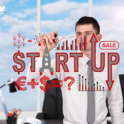 Diagram illustrating the key factors for a successful startup, including strong product development, a well-researched go-to-market strategy, and a robust organizational culture.