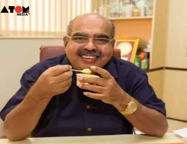 Portrait of Raghunandan Kamath, Founder of Natural Ice Cream, who has passed away.