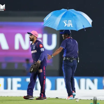 Rain Washes Out RR vs KKR Match in Guwahati