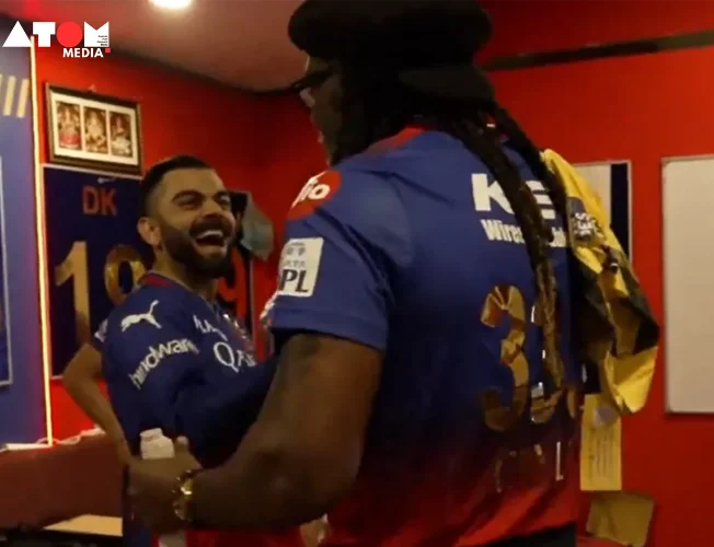 Virat Kohli & Chris Gayle's Fun Moments in RCB Dressing Room