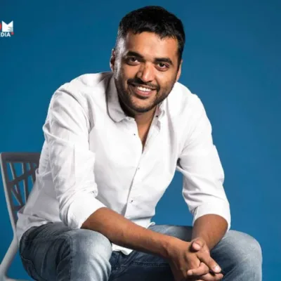 Zomato CEO Deepinder Goyal speaking at Vishesh Sampark event"
