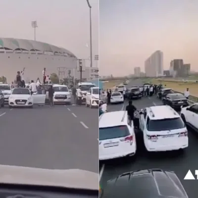 Reckless birthday celebration in Lucknow disrupts traffic