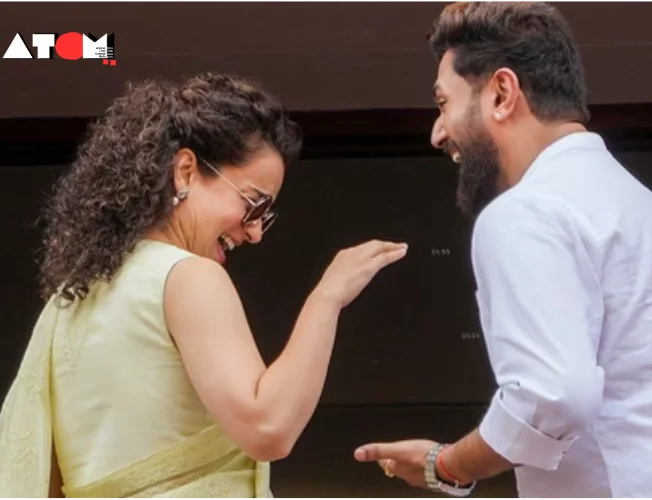 Kangana Ranaut's Candid Moment with Chirag Paswan Goes Viral