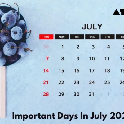 Collage representing important days in July 2024, including healthcare workers, global issues, and cultural celebrations.