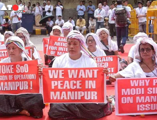 Will Modi Address Manipur Crisis Following RSS Chief's Advice? Opposition Seeks Answers