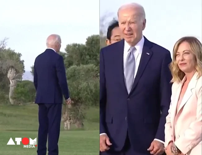 Joe Biden Trolled for 'Wandering Off' at G7 Summit in Italy