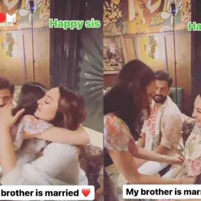 Sonakshi Sinha and Zaheer Iqbal tied the knot in an intimate ceremony at Sonakshi's new apartment in Mumbai. The couple, who kept their relationship private for years, celebrated with close family and friends. A touching video of Sonakshi getting emotional as Zaheer's friend garlands her has gone viral.