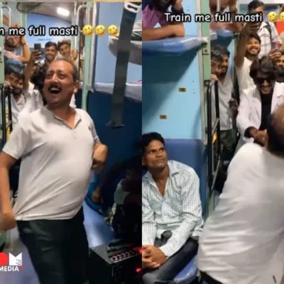 A heartwarming viral video of a man dancing on a crowded train in India has captured 23.5 million views on Instagram. His joyful performance to a popular Haryanvi song has delighted passengers and viewers alike, showcasing the power of music and spontaneous human connection. Discover the magic of this impromptu dance and the uplifting spirit of train travel in this must-watch clip.