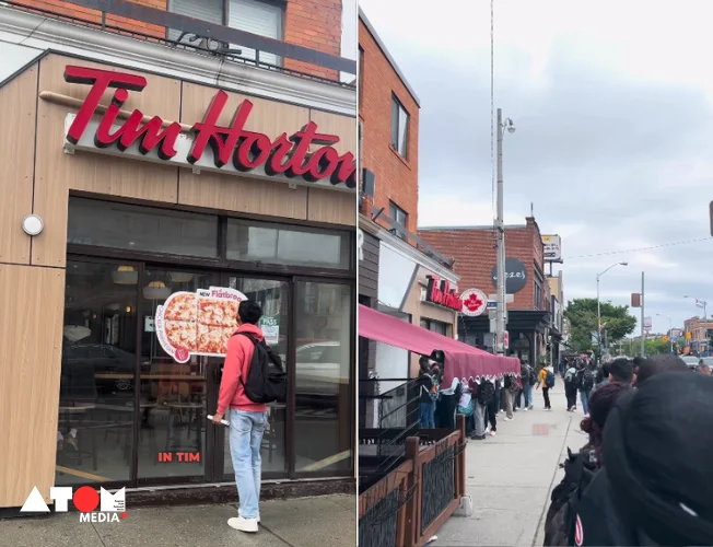 A recent viral video has thrown light on the intense competition among international students, particularly from India, vying for part-time jobs in Canada. The video, shared by an Indian student on social media, captures a long queue of job seekers outside a Tim Hortons outlet in Toronto, underscoring the challenges faced by these students in securing employment.