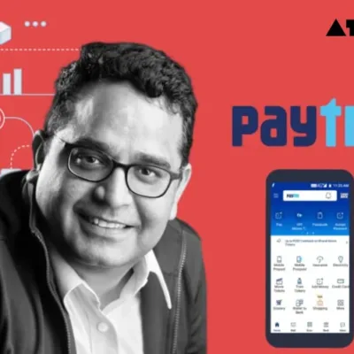 Paytm and Zomato logos displayed together in a digital composite."