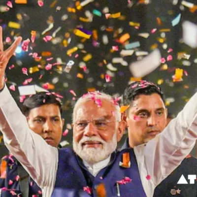 "Election Results 2024: BJP Celebrates as NDA Secures Third Term"