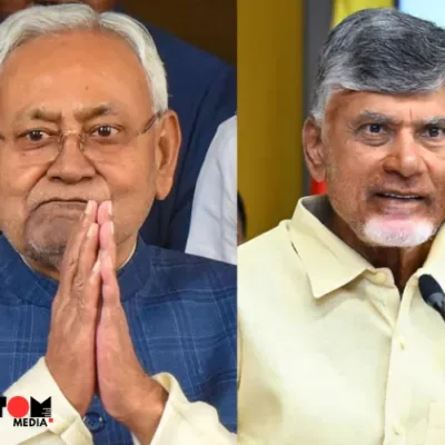 "Chandrababu Naidu and Nitish Kumar, key figures from TDP and JD(U) respectively, may emerge as kingmakers as the BJP seeks their support to form the government after falling short of a majority in the 2024 Lok Sabha Elections."