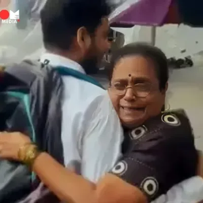 Beat the odds! Dombivli vegetable seller's son conquers CA exams. Viral video shows heartwarming reunion with his tearful mother. Inspirational story of determination and achieving dreams.