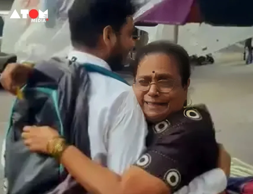 Beat the odds! Dombivli vegetable seller's son conquers CA exams. Viral video shows heartwarming reunion with his tearful mother. Inspirational story of determination and achieving dreams.