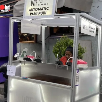 A quirky "WTF - What The Flavours" Pani Puri vending machine in Bengaluru goes viral! This innovative take on street food sparks debate - is it hygienic & the future, or a gimmick?