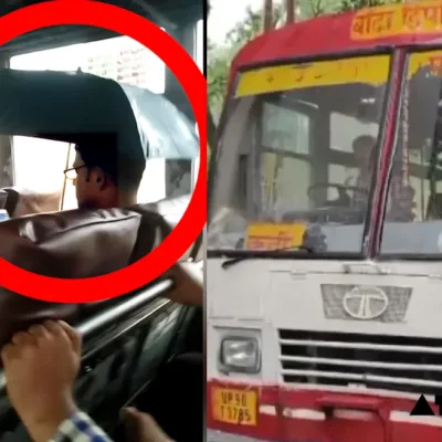 Monsoon misery on UP Roadways buses! Leaky roofs turn journeys into a nightmare for passengers. Viral videos expose poor bus maintenance. Is UP Roadways listening?