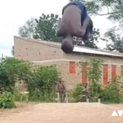 A viral video showcases a young boy's impressive double flip using a tyre, highlighting hidden athletic talents from rural areas and sparking conversations about promoting young athletes.
