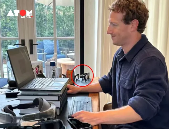 Tech mogul Mark Zuckerberg's surprisingly modest workspace has captured the internet's attention. A photo revealing his laptop, books, and multiple glasses has sparked speculation about Meta's upcoming AR glasses. Zuckerberg's down-to-earth setup has also resonated with many, highlighting a relatable side to the tech billionaire.